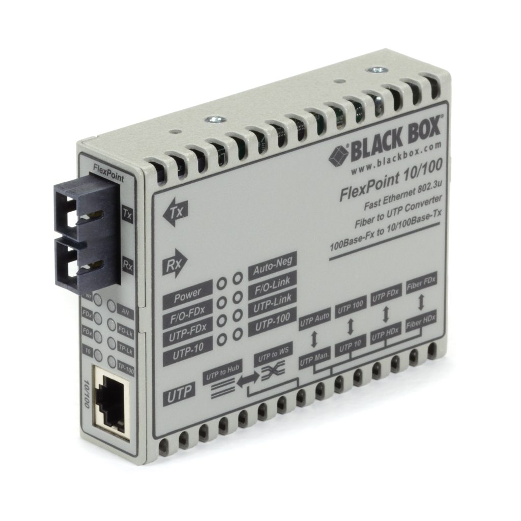 Black Box FlexPoint 媒体转换器 LMC100A-SC-R3