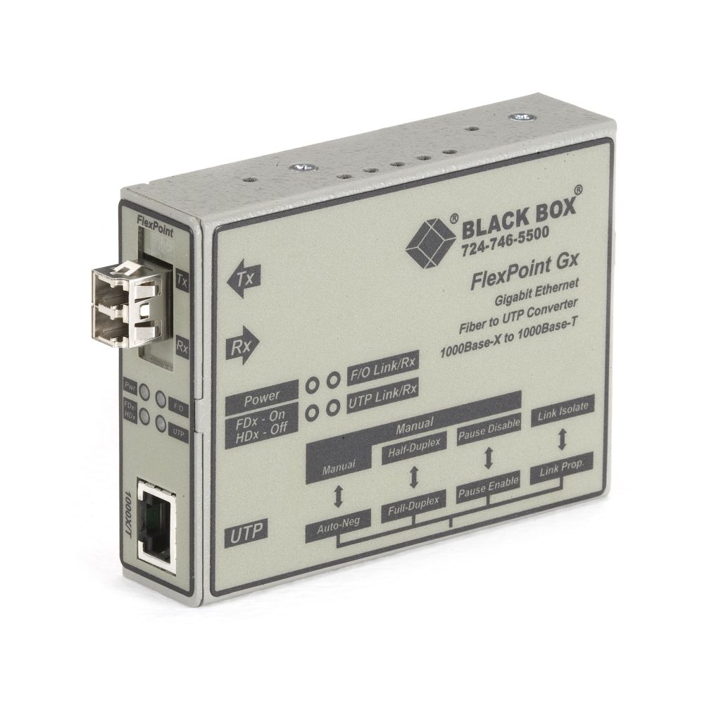 Black Box FlexPoint 媒体转换器 LMC1012A