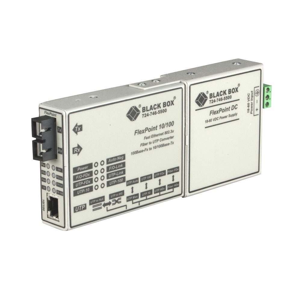 Black Box FlexPoint 媒体转换器 LMC204A