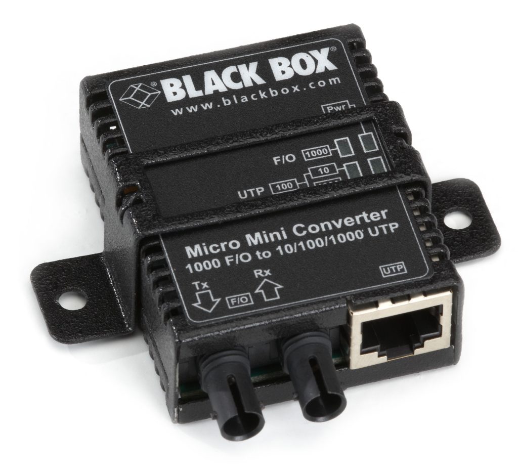 Black Box FlexPoint 媒体转换器 LMC400-WALL