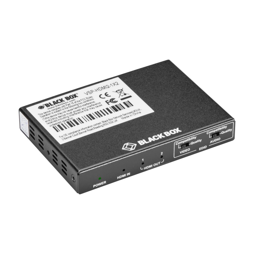 Black Box VSP-HDMI2-1X2 显示器